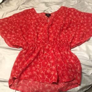 Mossimo Red blouse